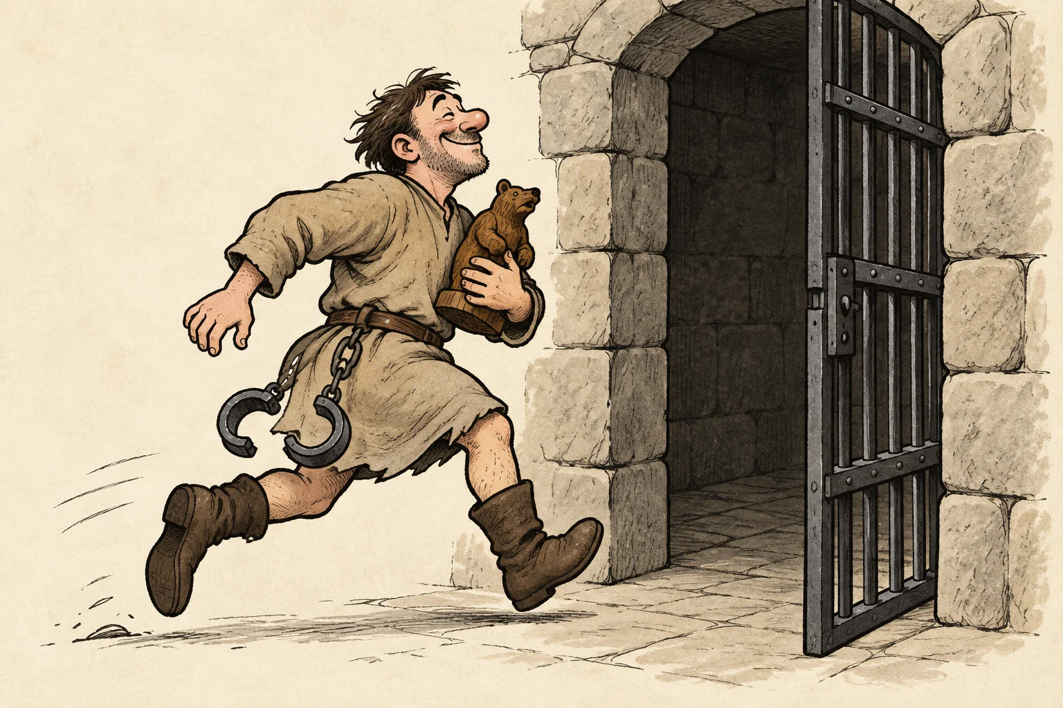 The Gazette's reconstruction of the only lodging establishment whose customers hurry back from an excursion.