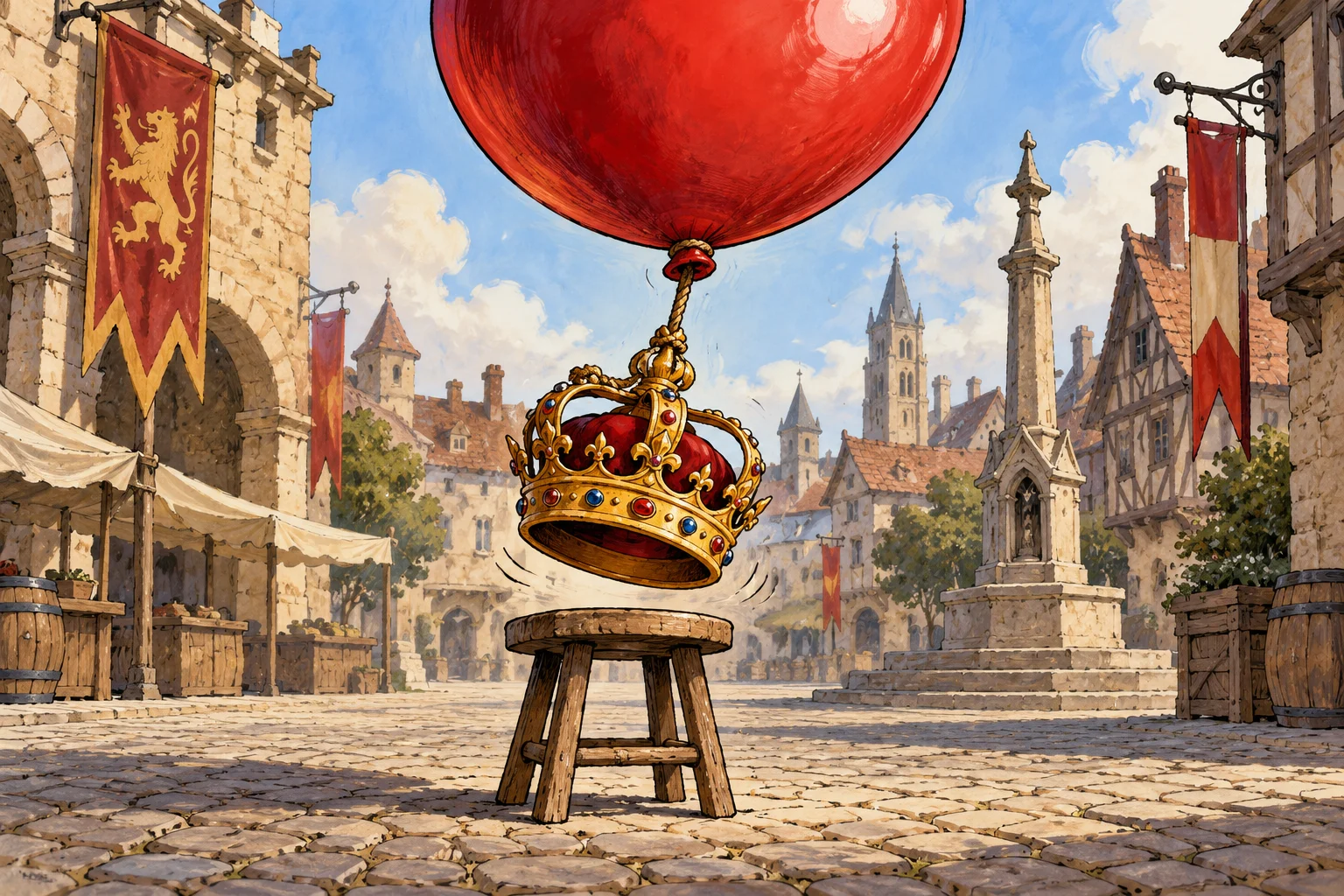 The Gazette's proposed reserve currency for the balloon campaign.